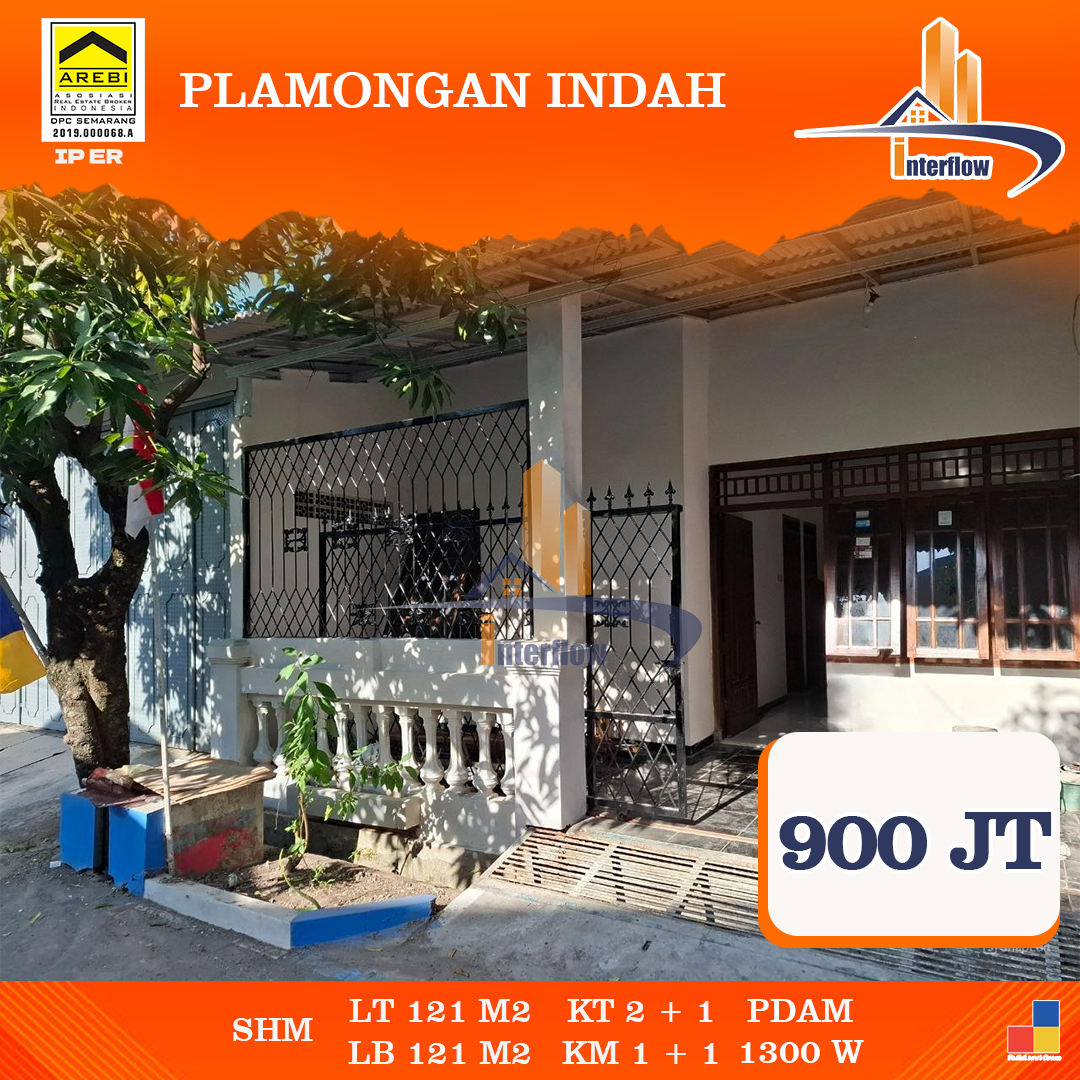 Dijual Rumah Bagus Minimalis di Plamongan Indah, Semarang